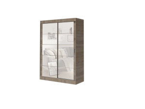 Szafa przesuwna 150cm + Lustro Multi10 | Trufla