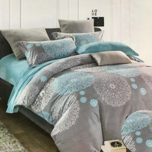 Pościel 100% satyna bawełniana 200x220 dwustronna CW-825 Premium
