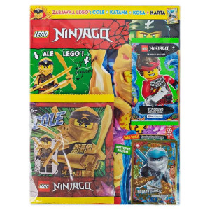 Lego Ninjago 12/2022 + Złoty Cole + Katana + Kosa