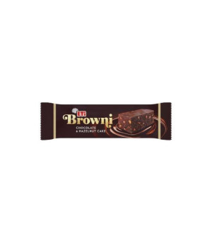 Pakiet 10szt Eti Browni z czekoladą i kawałkami orzechów laskowych 40g