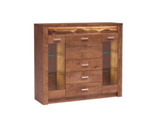 KOMODA 137 cm WITRYNA KREDENS + LED IBIZA Wybór Kolorów