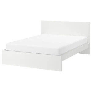 IKEA MALM Rama łóżka wysoka biały 160x200 cm