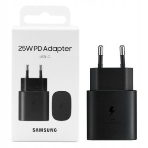 Oryginalna Szybka Ładowarka Samsung 25W Czarny PD