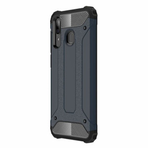 Hybrid Armor Pancerne Hybrydowe Etui Pokrowiec Samsung Galaxy A30 Niebieski
