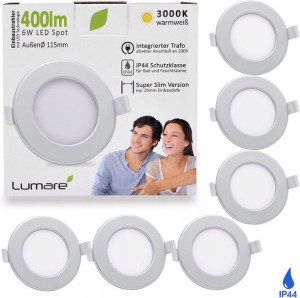 Lumare Oprawka Led Spot 6w 3000k