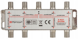 Splitter Rozgałęźnik OPTICUM 8-WAY HQ series