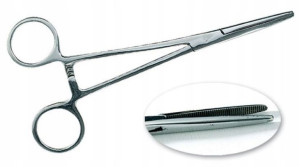 Kleszcze, Szczypce # Jaxon Proste 10cm Ac-3101