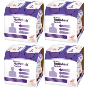 Nutridrink Protein, płyn o smaku brzoskwinia-mango, zestaw, 16x125 ml