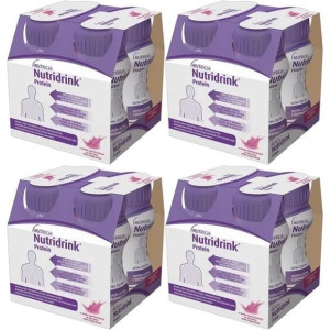 Nutridrink Protein, płyn o smaku owoców leśnych, zestaw, 16x125 ml