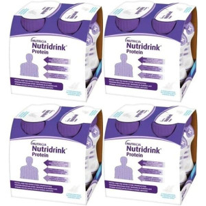 Nutridrink Protein, smak neutralny, płyn, zestaw, 16x125 ml