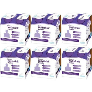Nutridrink Protein, smak neutralny, płyn, zestaw, 24x125 ml