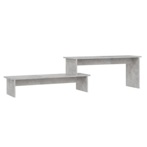 Szafka pod TV, szarość betonu, 180x30x43 cm, płyta wiórowa
