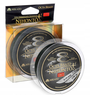 Mikado Plecionka Nihonto OCTA 0.10mm 150m Zielona