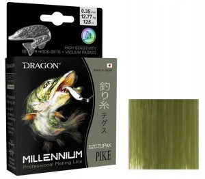 DRAGON ŻYŁKA Millennium NA SZCZUPAKA [125m] 0.35mm