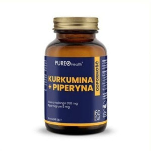 Pureo Health kurkumina + piperyna, kapsułki, 60 szt.