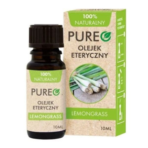 Pureo, olejek eteryczny lemongrass, 10 ml
