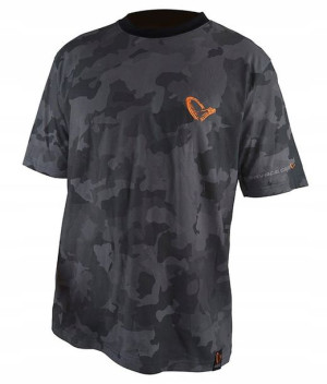 50834 - Savage Gear KOSZULKA Black Savage Tee L