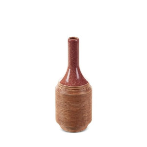 Wazon Dekoracyjny 12x29cm Czerwony