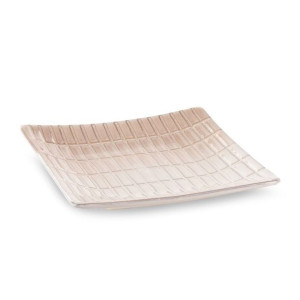 Patera Dekoracyjna Taca 22x2 x4cm Kremowy 2szt.