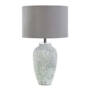 Lampa Dekoracyjna Glamour 35x59cm Srebrna