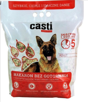 Błyskawiczna Karma Dla Psów 3 Kg=10kg Makaron Cast