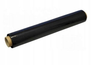 Folia stretch ręczna 500mm czarna 2,6 kg