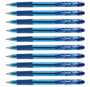 Długopis automatyczny PENTEL BK417 niebieski 10szt