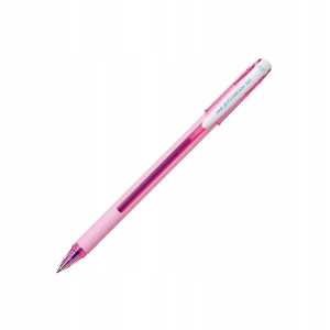 Długopis UNI SX-101FL niebieski obudowa różowa