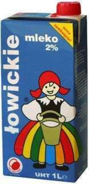 Mleko ŁOWICKIE UHT 2% 1l