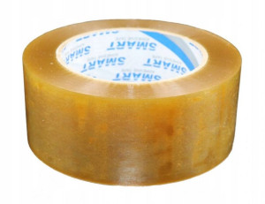 Taśma pakowa 48mm x 132m przezrocz. SMART kauczuk