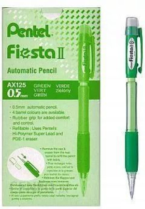 Ołówek automatyczny PENTEL AX125 zielony 12 szt.