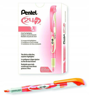 Zakreślacz PENTEL SL12 pomarańczowy 12 szt.