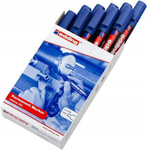 Marker permanentny EDDING 300 niebieski okr. 10 sz