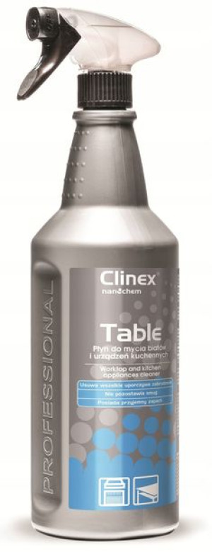 Płyn do czyszczeni kuchni CLINEX TABLE 1000ml