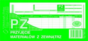 Przyjęcie zewnętrzne PZ 1/3 A4 M&P 352-8