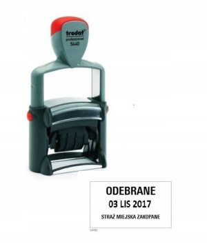 Pieczątka z datownikiem TRODAT 5440 POL