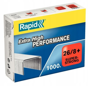 Zszywki 26/8+ RAPID Super Strong 1000 szt.