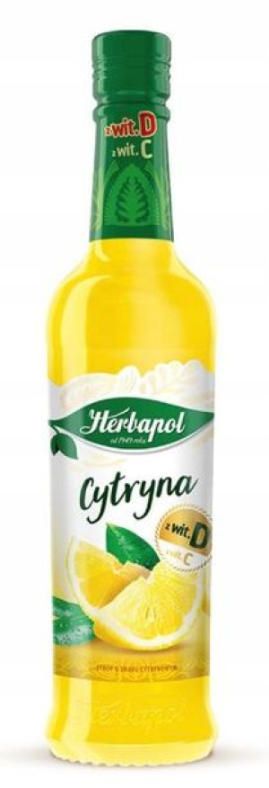 Syrop Herbapol Owocowa Spiżarnia cytrynowy 420ml