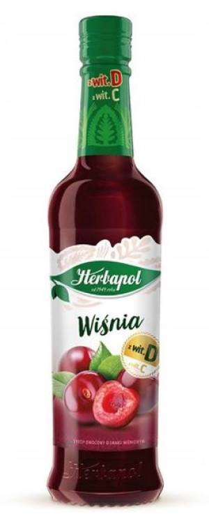 Syrop Herbapol Owocowa Spiżarnia wiśniowy 420ml