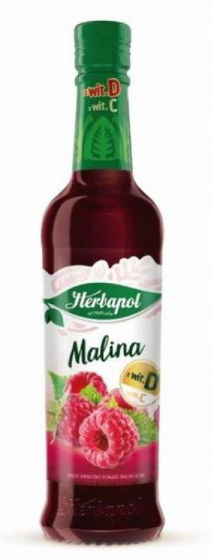 Syrop Herbapol Owocowa Spiżarnia malinowy 420ml