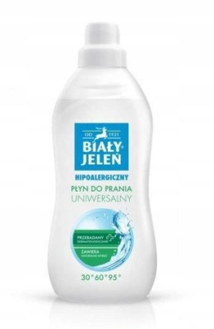 Płyn do prania hipoalergiczny BIAŁY JELEŃ 1000ml