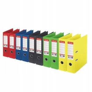 Segregator A4 ESSELTE No.1 CO2 75mm mix kol. 10szt