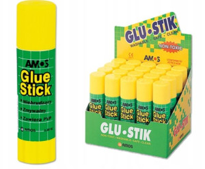 Klej w sztyfcie AMOS 35g x 12 szt.