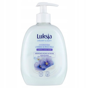 Mydło w płynie LUKSJA 500ml len i mleczko ryżowe