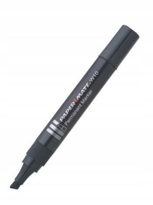 Marker permanentny SHARPIE W10 czarny ścięty