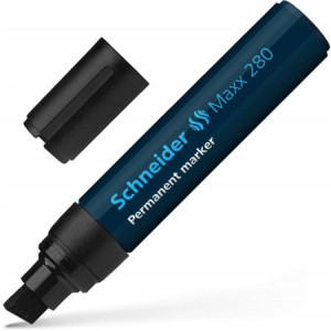 Marker permanentny SCHNEIDER Maxx 280, ścięty, 4-1