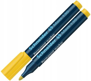 Marker permanentny Schneider 130 żółty