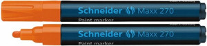 Marker olejowy SCHNEIDER 270 pomarańcz 1-3mm okr.