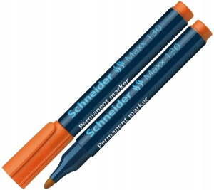 Marker permanentny Schneider 130 pomarańczowy
