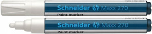Marker olejowy SCHNEIDER 270 biały 1-3mm okr.